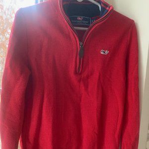 Boys Vineyard Vines Red Sweater- Size 6